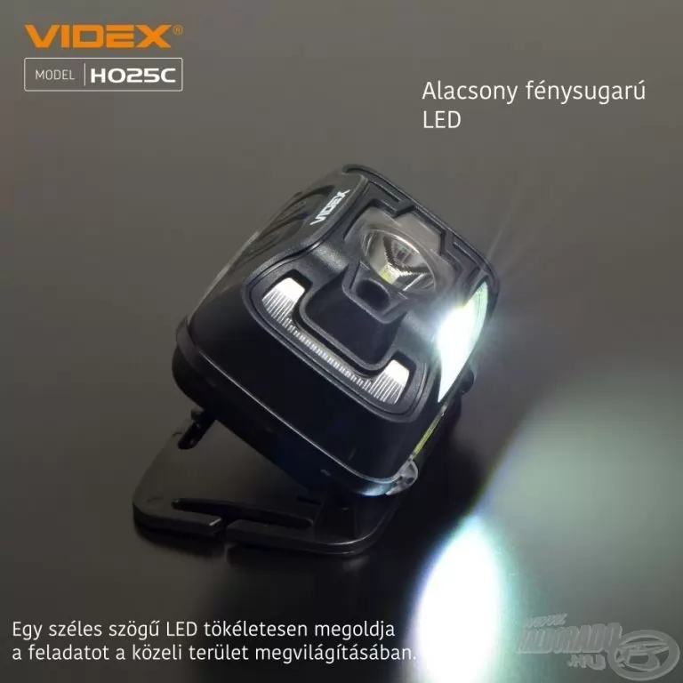 VIDEX VLF-H025C Akkumulátoros Fejlámpa / 6